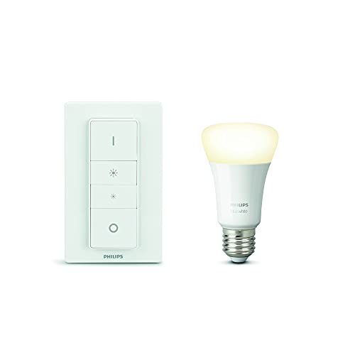 Philips Hue White, ampoule LED connectée E27, Equivalent 75W, Compatible Bluetooth, Pack de 2