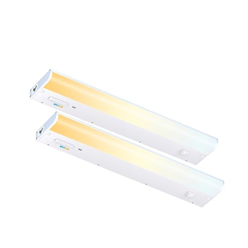 Hardwired Under Cabinet Lighting, 2700-6500K Adjustable White, Warm, Daylight or