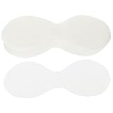 Mikinona 200 Stück Augenpads aus Baumwolle Ultra Dünn Weich und Atmungsaktiv...