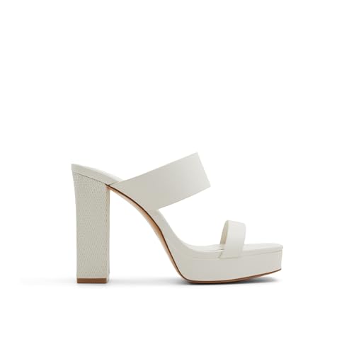 Aldo Women's Audreena Heeled Sandals, White, 7.5 by ALDO - Image 4