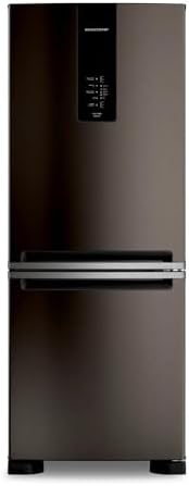 Refrigerador Brastemp 447 Litros Frost Free Inverse Black Inox BRE57FE – 220 Volts