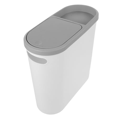 Caneca de basura rectangular compacta para hogar ULTECHNOVO