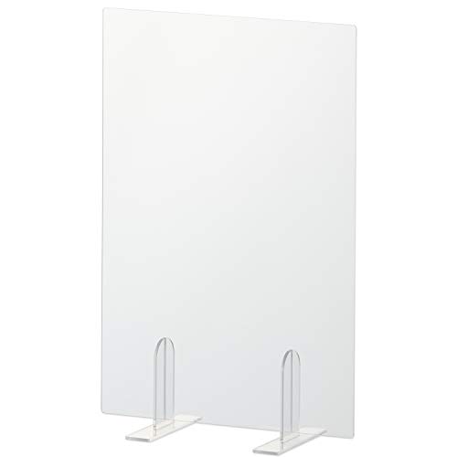 法人様向け オフィスコム 飛沫防止パネル サイドパネル 窓なし 幅400×奥行180×高さ615mm アクリル OC-DKTP-MH05-04