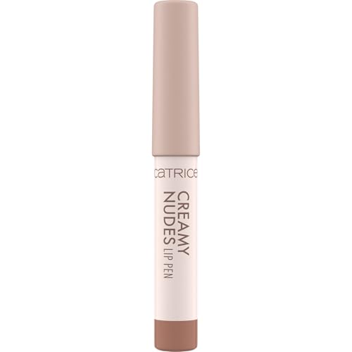 Catrice Creamy Nudes Lip Pen, Lippenkonturstift, Nr. 040, Nude, mit Vitaminen, pflegend, mit Ölen, matt, vegan, ohne Parabene, ohne Mikroplastikpartikel, Nanopartikel frei, 1er Pack (1.2g)