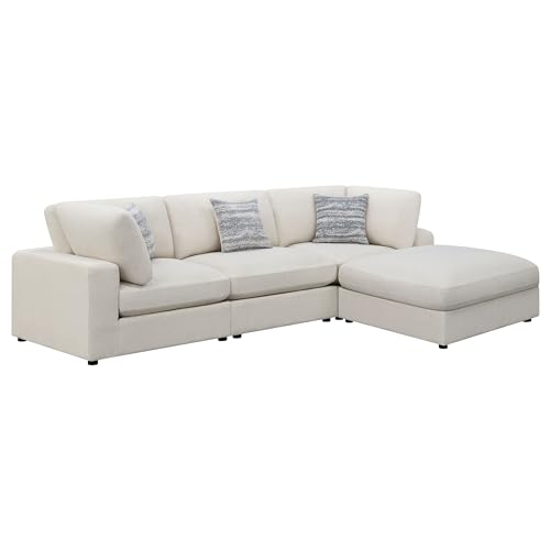 Coaster Home Furnishings - Serene - 4-Piece Upholstered Modular Sectional