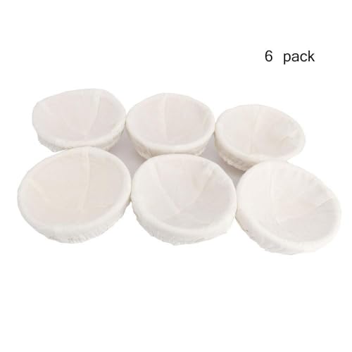 5 inch Bread Basket Set of 6, Banneton Bread Proofing Basket by FORSUN - Image 3