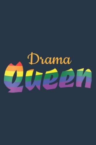 Drama LBGT Gay Lesbian Pride Meme Funny Rainbow Funny Family: Daily planner notebook, To-do list, 6 inch wide x 9 inch high, 120 pages
