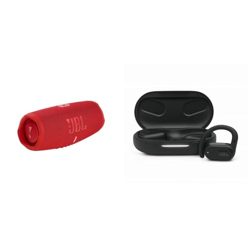 �y�Z�b�g�����zJBL CHARGE5 Bluetooth�X�s�[�J�[ 2�E�F�C�E�X�s�[�J�[�\�� USB C�[�d IP67�h�o�h�� �p�b�V�u���W�G�[�^�[���� ���b�h JBLCHARGE5RED + SOUNDGEAR SENSE ���S���C�����X�C���z�� �I�[�v