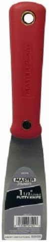 1-1/2" Carbon Steel Flexible Putty Knife - Bulk Pack of (12)