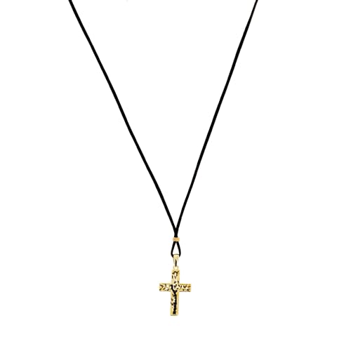 Croix avec Zircons Noirs pendentif précieux à offrir pour une occasion spéciale