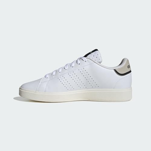 adidas Herren Advantage Base 2.0 Shoes, FTWR White/FTWR White/Wonder Alumina, 38 2/3 EU – Ansicht 2