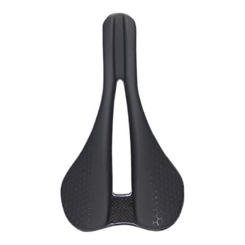Sillines de bicicleta para hombre | Accesorios de ciclismo con cojín cómodo para sillín,Cojín ancho transpirable de fibra de carbono para bicicleta de montaña, ciudad y bicicletas plegables