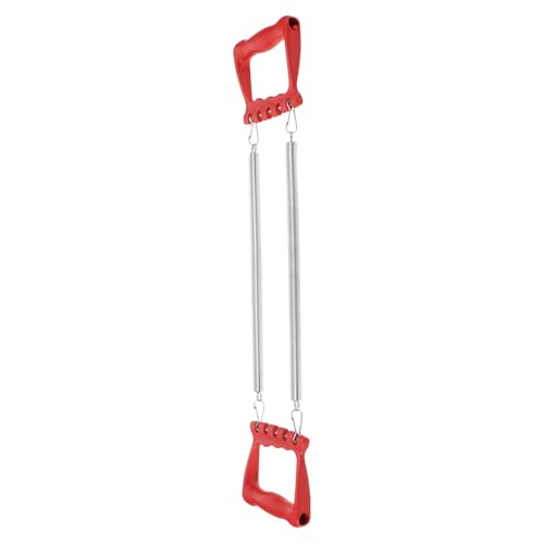 ibasenice Lightweight Chest Expander with Moderate Spring Tension, Steel and Pp Material Strengthener for Interactive Strength Training Sessions Outdoors