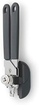 Brabantia 121869 Tasty+ Can Plus Bottle Opener, Dark Grey