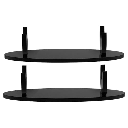 Toyvian 2 Stück Flötenständer aus Acryl Stabiler Flöten und Piccolohalter für Holzblasinstrumente Tragbarer Instrumentenständer für Schreibtisch Geeignet für Anfänger und Profis