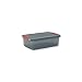 Produktbild KIS Aufbewahrungsbox K Latch Box 14 Liter in rauchgrau-orange, Plastik, 39x29x18 cm