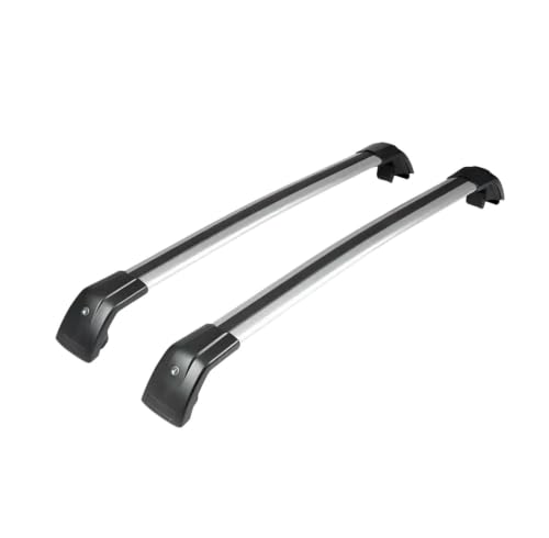 Barre transversale de toit verrouillable et réglable pour XT6, lot de 2 barres noires SHANSHAN