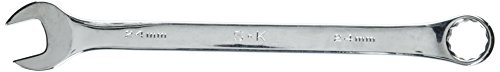 SK Tools USA 24MM, Long Pattern, 12 Point, SuperKrome Combination Wrench , 88524