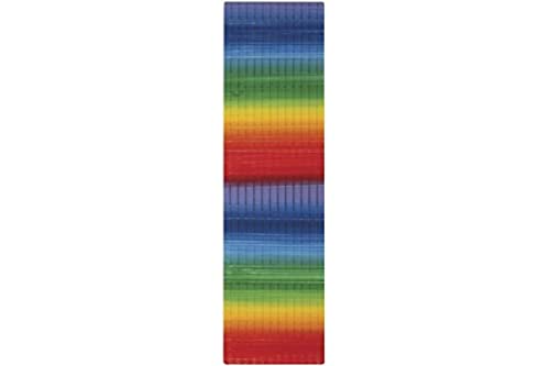 RAYHER 31496000 Wax Rainbow Flat Stripes 220 x Ã 13