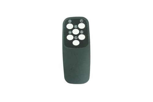Generic Remote Control for Trustech GD9315BCW-4JA Electric Fireplace Infrared Heater, black