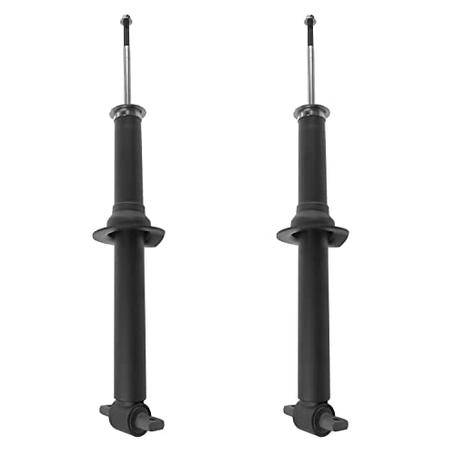 Image of Detroit Axle - Rear 2pc Shocks Absorbers for 03-07 Cadillac CTS [with Rpo Code Fe1, Soft Ride Suspension], 2 Shocks Absorbers Assembly 2003 2004 2005 2006 2007 Replacement