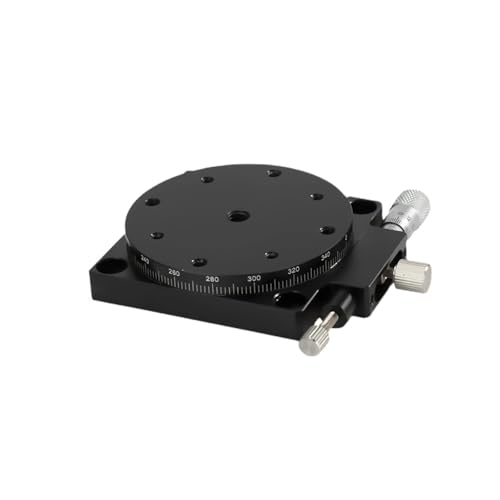 Plate-forme de réglage manuel d'angle axe R 60mm RS60-R pour l'alignement optique