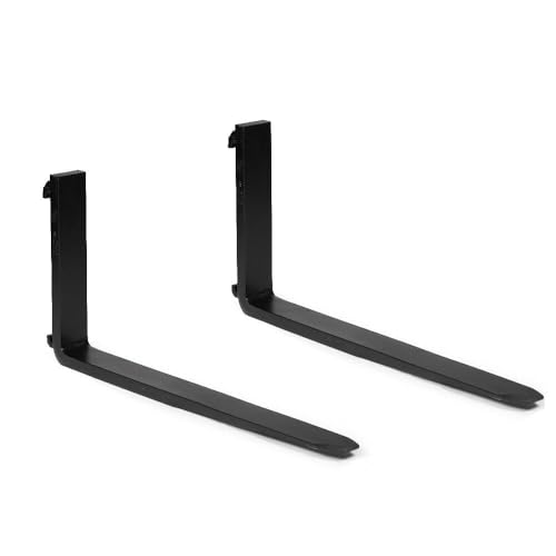 Titan Attachments 48in Pallet Fork Blades, Class 3 Pallet Forks And Accessories, Rated 6,000 LB
