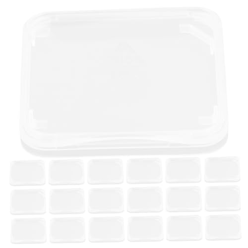 Angoily 50pcs Portable Memory Card Storage Box Stylish Organizer for Travel Outdoor Activities and Daily Use Materials for and Cards