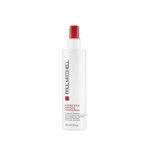 Paul Mitchell Fast Drying Sculpting Spray, Medium Hold, Touchable Finish, For All Hair Types, 8.5 fl. oz