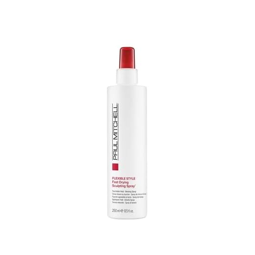 Paul Mitchell Fast Drying Sculpting Spray, Medium Hold, Touchable Finish, For All Hair Types, 8.5 fl. oz