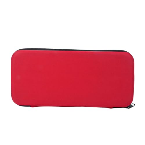 Image of First Aid Hard Case Empty First Aid Hard Emergency Case Bags EVA Red Medical Bag for Home Health Office Car Camping Outdoors First Responder (Red W)