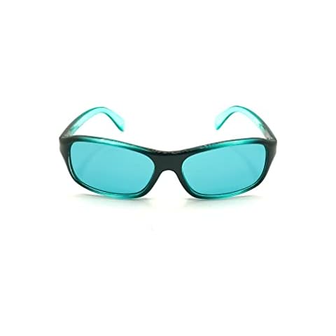 Happyeye irlens visual stress aqua glasses children’s age 5-8 dyslexia overlay Cover
