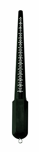 SE 12-Inch Grooved Plastic Ring Sizing Mandrel - Non-Rolling Handle - Sizes 1-15 -JT117PRS