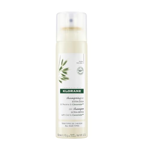 Klorane, Shampoo secco extra delicato all'avena e ceramide, 150 ml