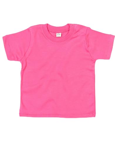 COOZO Baby T-Shirt - Organic Fuchsia - 0-3 Months
