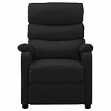 El sillón reclinable está fabricado en polipiel, relleno de espuma y estructura hierro, lo que lo hace estable y suave para estar sentado.