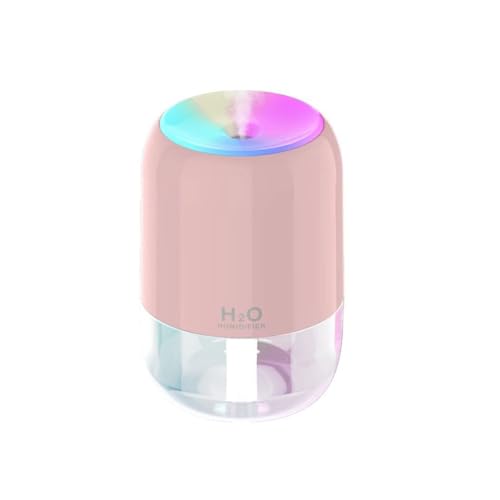AMIUHOUN Umidificatore USB Aromaterapia Diffusore Luce Profumo Intelligente Colorato per Auto Home-C