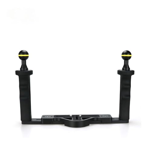Image of Underwater Camera Tray, Dual Handle Stabilizer, 7-13 Inch Adjustable Width, Compatible with Seafrogs Housing (YH-TS7)