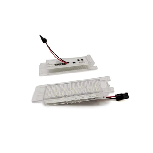 Luz LED de matrícula para Opel Vectra C Zafira B Tigra B 2003-2010 5