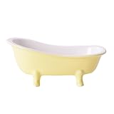 NUOBESTY Keramik Salatschüssel Badewannenförmig Servierschale Obstschale Dessertschale für...