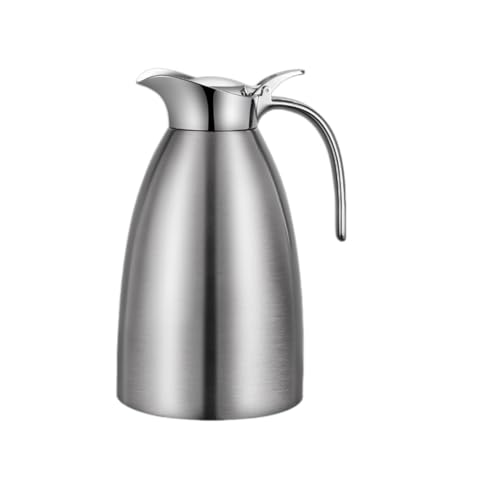 [Joxoilso] ��e�ʑ��|�b�g 1.5L/2L �ۉ��|�b�g �T�[���X �^��f�M �X�e�����X �ƒ�p �A�E�g�h�A�Ή� SUS304�g�p 48H�ۉ� ����Ȃ� �􂢂₷�� �����^�b�`�J�� (1.5L,�T���h�u���X�g�d�グ�I�[���X�`�[��)