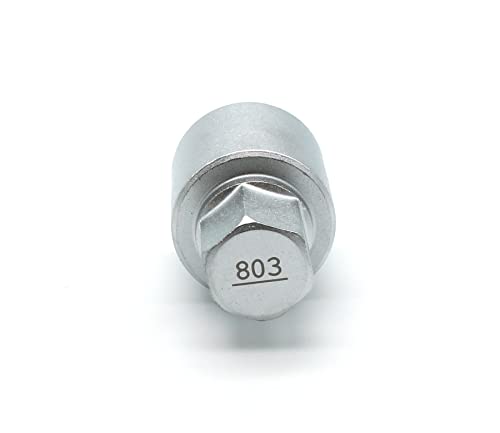 Image of TMAX #803 Anti-Theft Wheel Lug Nut Removal Socket Key 3436 for Audi