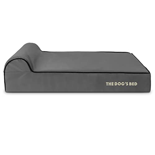 Replacement-Outer-Cover-Cover-ONLY-NO-Bed-for-The-Dogs-Bed-Washable-Oxford-Fabric-Large-40-x-25-x-6-Grey-with-Black-Piping - Cucciolini Doodles   Replacement-Outer-Cover-Cover-ONLY-NO-Bed-for-The-Dogs-Bed-Washable-Oxford-Fabric-Large-40-x-25-x-6-Grey-with-Black-Piping