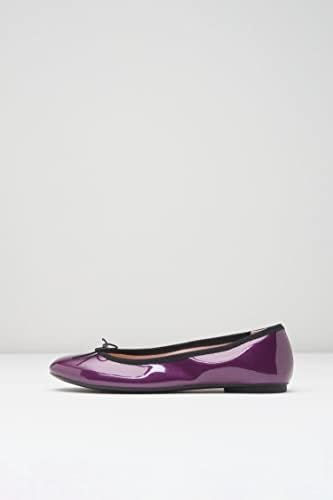 Bloch Women's Ascella Fashion Ballerina Shoe Ballet Flat, Purple Patent, 7.5 | Image 1