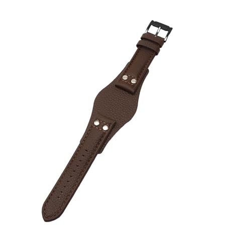 Sangle de Montre en Cuir Véritable 22mm Bracelet CH2592 CH2564 Rivet