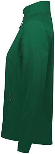 Holloway Sportswear Womens Featherlight Soft Shell Jacket XL Dark Green4