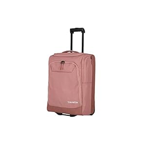 travelite KICK OFF Trolley reistas met wielen, rosé, 55 cm (Trolley S), Kick Off