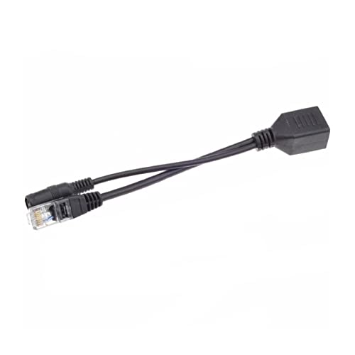 100PCS Cable Passive Power Over Ethernet Adapter Cable Splitter RJ45 Injector Power Supply Module miniatura 2