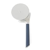 Calphalon Edge Stainless Steel Pizza Cutter w/Thermoplastic Rubber Handle - Navy Blue