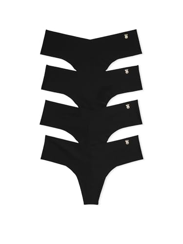 Victoria's Secret Women's No Show Thong Underwear, Panties for Women, Multi Pack (XS-XXL)